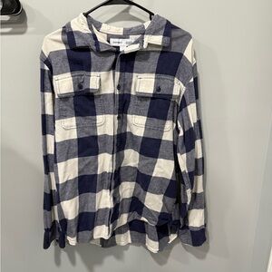 Mens old navy flannel size large